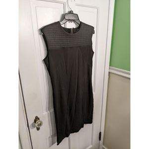 Anne Klein Sleeveless Exposed Zipper Dress Size L